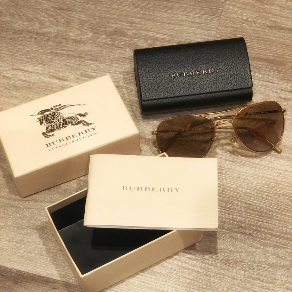 Burberry Aviator Sunglasses